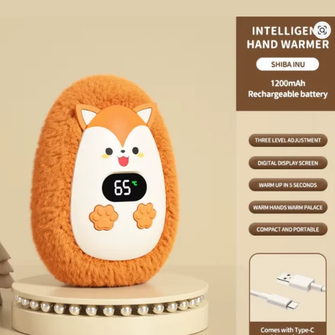 Cozy Plush Hand Warmer – Rechargeable